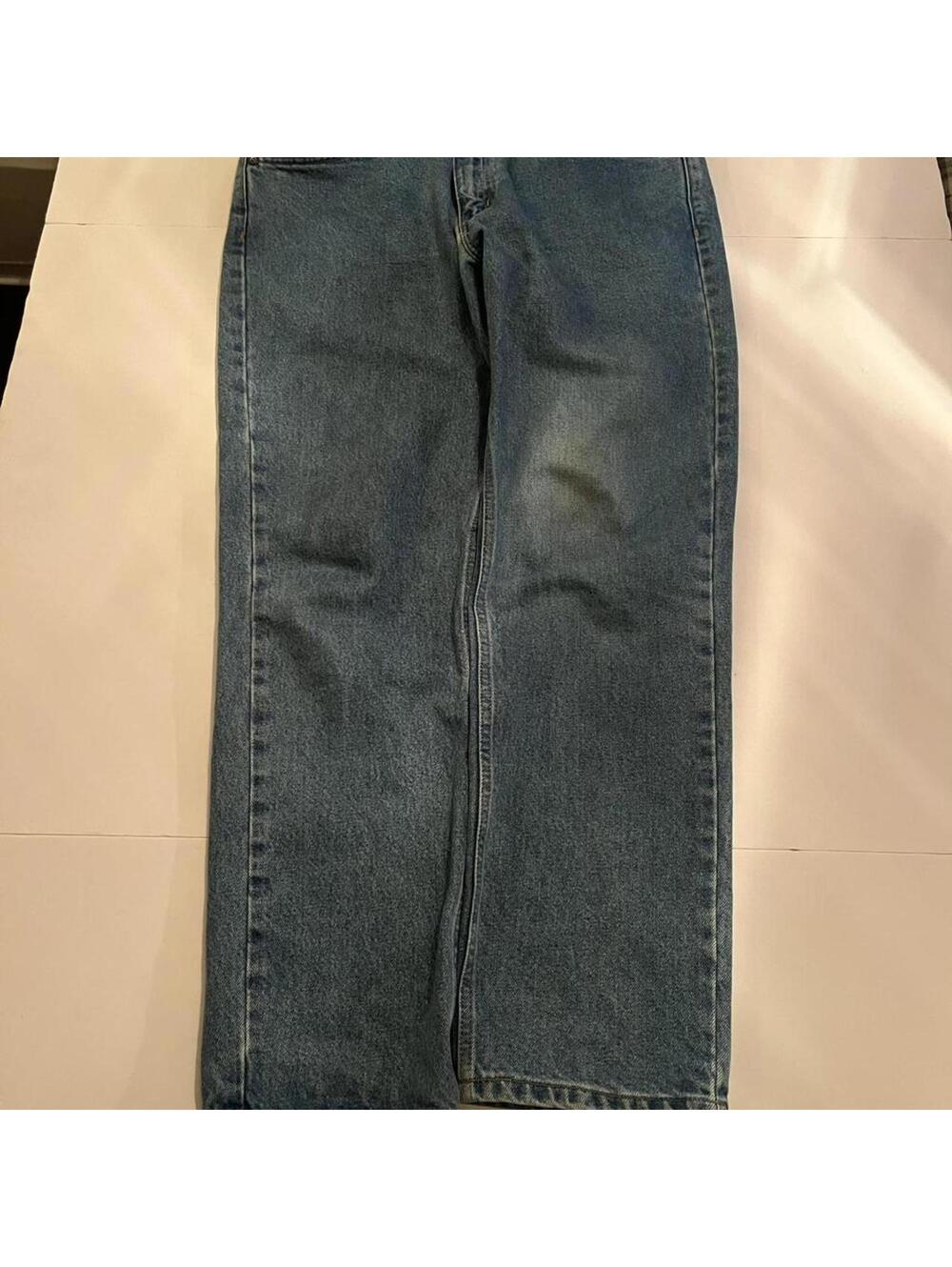 Vintage Look Carhartt Worker Jeans, 35x30 100% Cotton